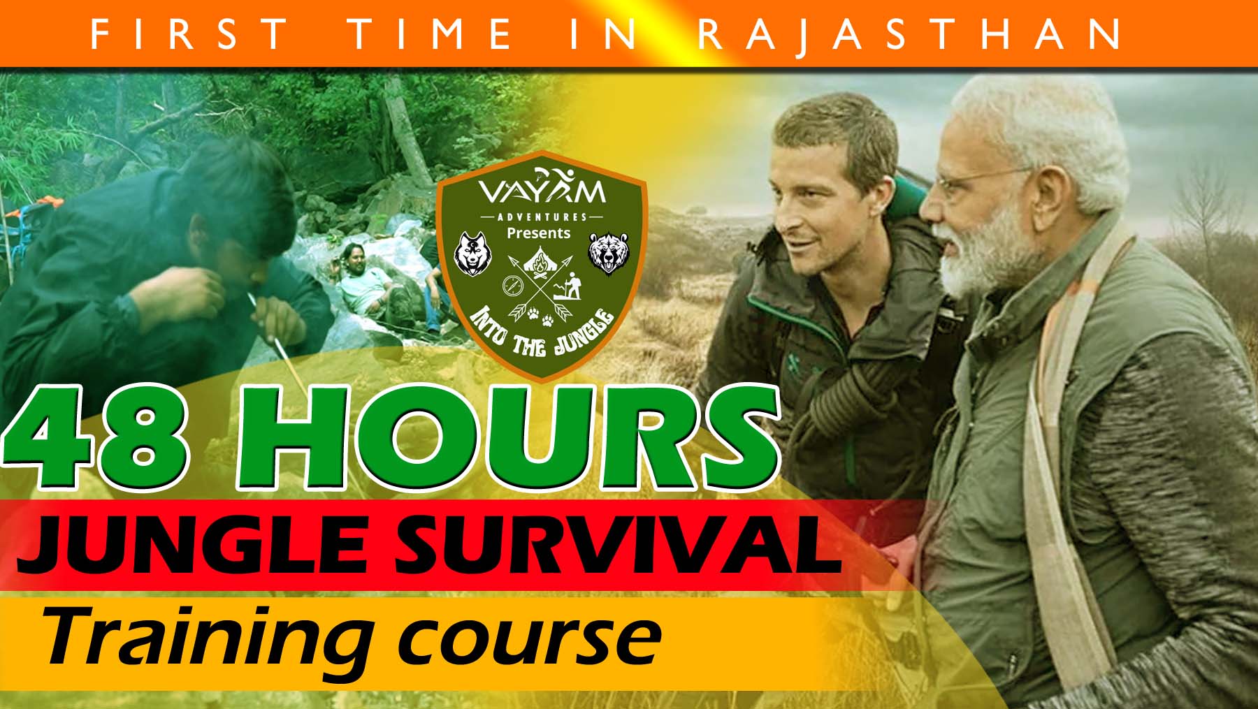 jungle survival course in kumbhalgarh