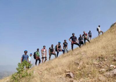 eagle peak hiking in udaipur